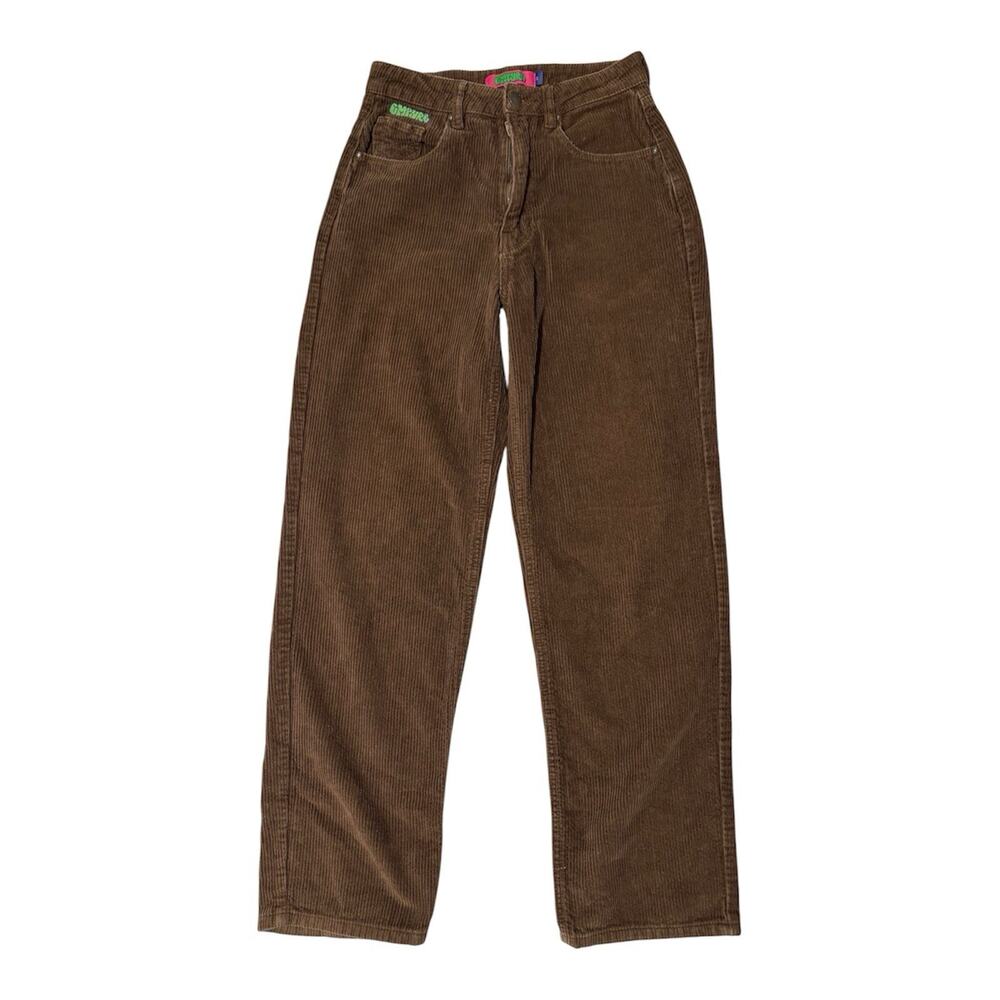 Empyre Tori Brown Corduroy Skate Pants Womens Size 2 Baggy Y2K Loose Fit